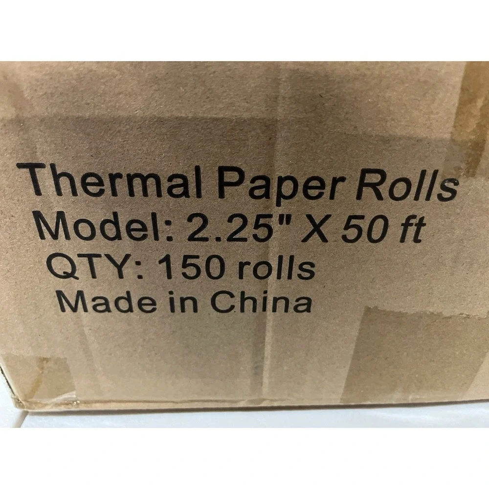 119 Rolls Thermal Paper Receipt Rolls POS Cash Register 2.25in‎ x 50ft